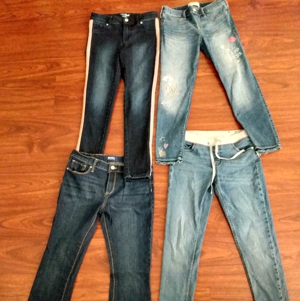 Girl's lot of jeans sz 12 (4 pair)